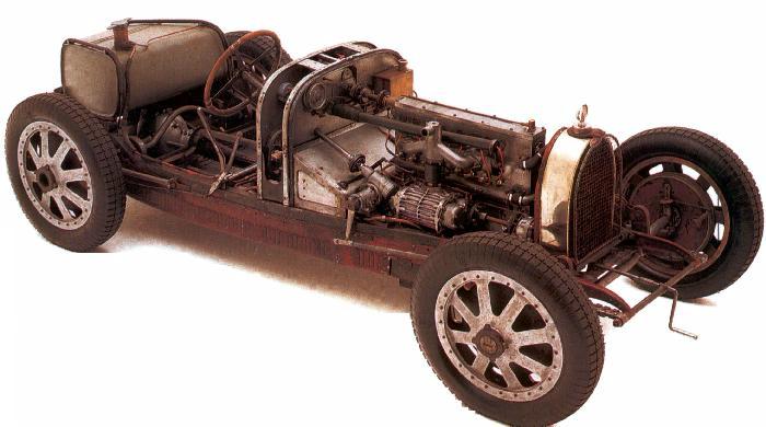 the Bugatti revue, 7-3, T35