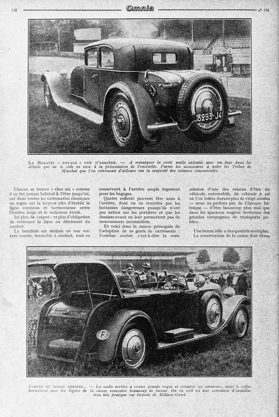 In the same issue (110), also a one-page advert by Weymann, who built ...